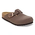 Birkenstock clogs BOSTON KIDS BS 1030809 MOCCA (úzká šířka) dětské