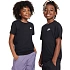 Dětské tričko Nike Sportswear černé FZ5177 010