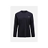 Pánské tričko PEAK PERFORMANCE M Trail Wool Blend LS, černé