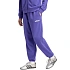 Dámské kalhoty adidas Essentials Linear French Terry Cuffed, fialové, KF8363