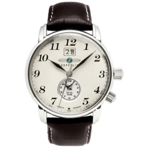 ZEPPELIN Pánské hodinky LZ127 Graf Zeppelin Dual Time 7644-5 + BOX ZEPPELIN Pánské hodinky LZ127 Graf Zeppelin Dual Time 7644-5 + BOX