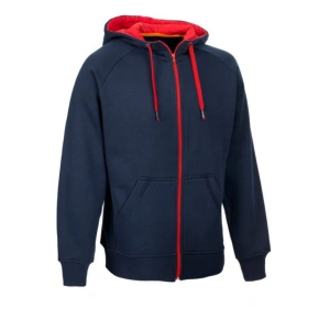 Mikina SELECT ZIP Hoody WILLIAM námořnická modrá
