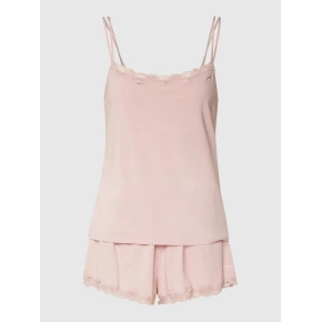 Dámské pyžamo - QS6820E TQO - starorůžová - Calvin Klein