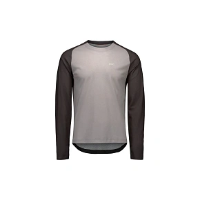 Cyklistické tričko POC M's Motion Air L/S Jersey, šedé