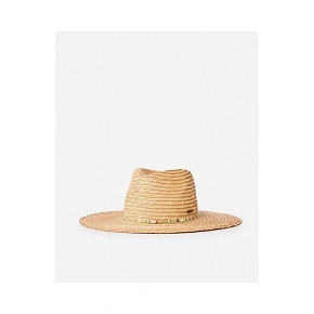 Klobouk RIP CURL Classic Surf Straw Panama v tyrkysové barvě