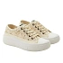 Lee Cooper dámské sportovní boty beige platform lace-up dámské
