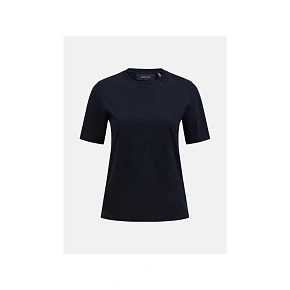 Dámské tričko PEAK PERFORMANCE W Original Small Logo Tee, černé Dámské tričko PEAK PERFORMANCE W Original Small Logo Tee, černé