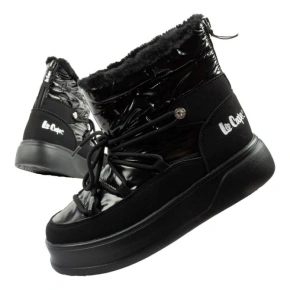 Lee Cooper dámská sportovní obuv zimní trekingová zateplená lakovaná dámské