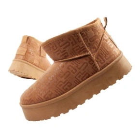 Lee Cooper snow boots women winter fashion fur insulated boots brown dámské