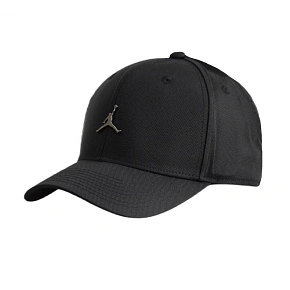 Air Jordan Rise Structured Metal Jumpman Cap Black - HM5750-010