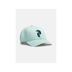 Čepice PEAK PERFORMANCE Retro Cap, zelená barva Čepice PEAK PERFORMANCE Retro Cap, zelená barva
