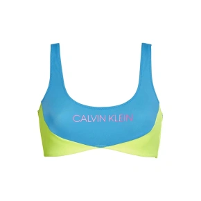 Vrchní díl plavek KW0KW00898-CEU modrožlutá - Calvin Klein