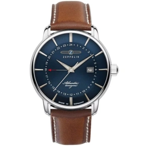 ZEPPELIN Atlantic Timezone 8442-3 Pánské hodinky + krabička ZEPPELIN Atlantic Timezone 8442-3 Pánské hodinky + krabička