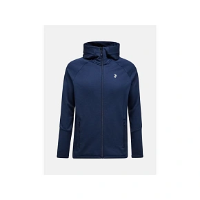 Mikina PEAK PERFORMANCE M Rider Essentials Zip Hood, tmavě modrá Mikina PEAK PERFORMANCE M Rider Essentials Zip Hood, tmavě modrá