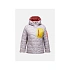 Dámská péřová bunda PEAK PERFORMANCE, model Helium Utility Down Hood Jacket, barva šedá