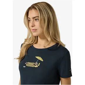 Koszulka damska SUPER.NATURAL W Hot Dog Tee granatowa Koszulka damska SUPER.NATURAL W Hot Dog Tee granatowa
