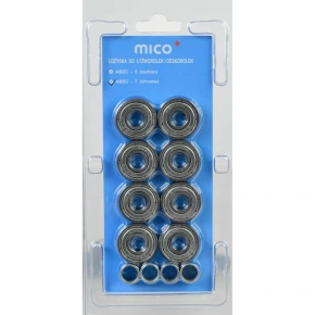 Chromové ložisko Mico ABEC-7 /8ks/