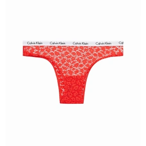 Dámské brazilky Carousel Lace QD3859E-FDD - Calvin Klein