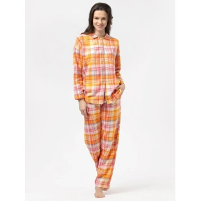 Dámské pyžamo LNS 473 B24 oranžové - Key