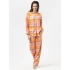Dámské pyžamo LNS 473 B24 oranžové - Key