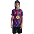 Dětský dres Nike FC Barcelona Stadium 25/26 tmavě modrý a červený FZ1307 432