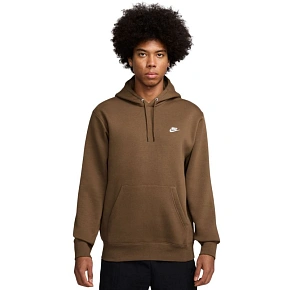 Pánská mikina Nike Club BB hnědá FN3859 235 pánské