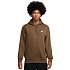 Pánská mikina Nike Club BB hnědá FN3859 235 pánské
