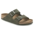 Žabky Birkenstock Arizona Vegan Microfaser Regular dámské-mužské Desert Dust Thyme wide foot vegan (1024550)