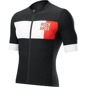 Rockbros pánské cyklistické tričko, černé, velikost 2XL Rockbros pánské cyklistické tričko, černé, velikost 2XL