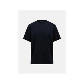 Pánské tričko PEAK PERFORMANCE M Heavy Cotton Tee, černé Pánské tričko PEAK PERFORMANCE M Heavy Cotton Tee, černé
