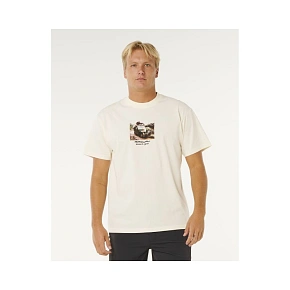 Pánské tričko RIP CURL Search Rig Tee, bílé