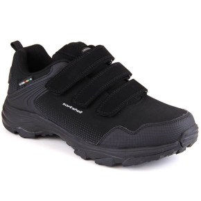 American Club M AM932 černá softshellová sportovní obuv na suchý zip