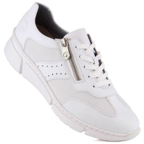 Dámská pohodlná bílá sportovní obuv W RKR592 - Rieker