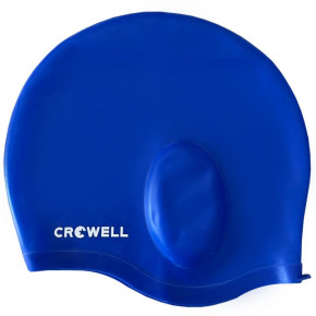 Plavecká čepice Crowell Ear Bora v modré barvě.1