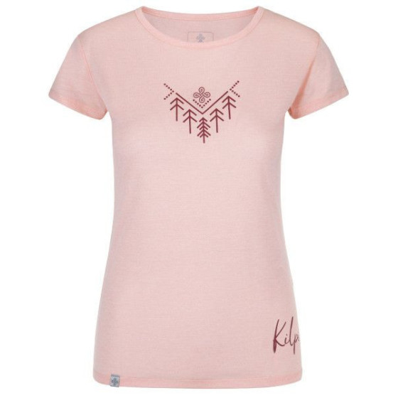 Dámské funkční tričko Garove-w světle růžová - Kilpi