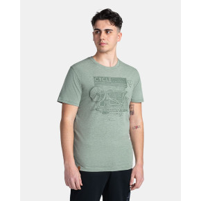 Pánské tričko PORTELA M Tmavě zelená - Kilpi