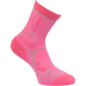 Dětské funkční ponožky RKH034 REGATTA TrekTrail Růžové