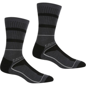Pánské ponožky Regatta RMH045 Samaris 599 černo šedé