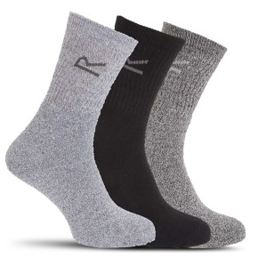 Pánské ponožky 3-pack RMH018-906 šedé - Regatta