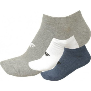 Pánské ponožky 4F SOM301A Modré, Šedé, Bílé
