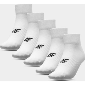 Pánské ponožky 4F 4FAW22USOCM072 bílé