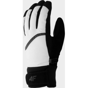 Dámské lyžařské rukavice 4F H4Z22-RED004 bílé