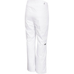 Dámské lyžařské kalhoty 4F SPDN004 Bílé