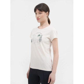 Dámské tričko z organické bavlny 4FSS23TTSHF273-11S bílé - 4F